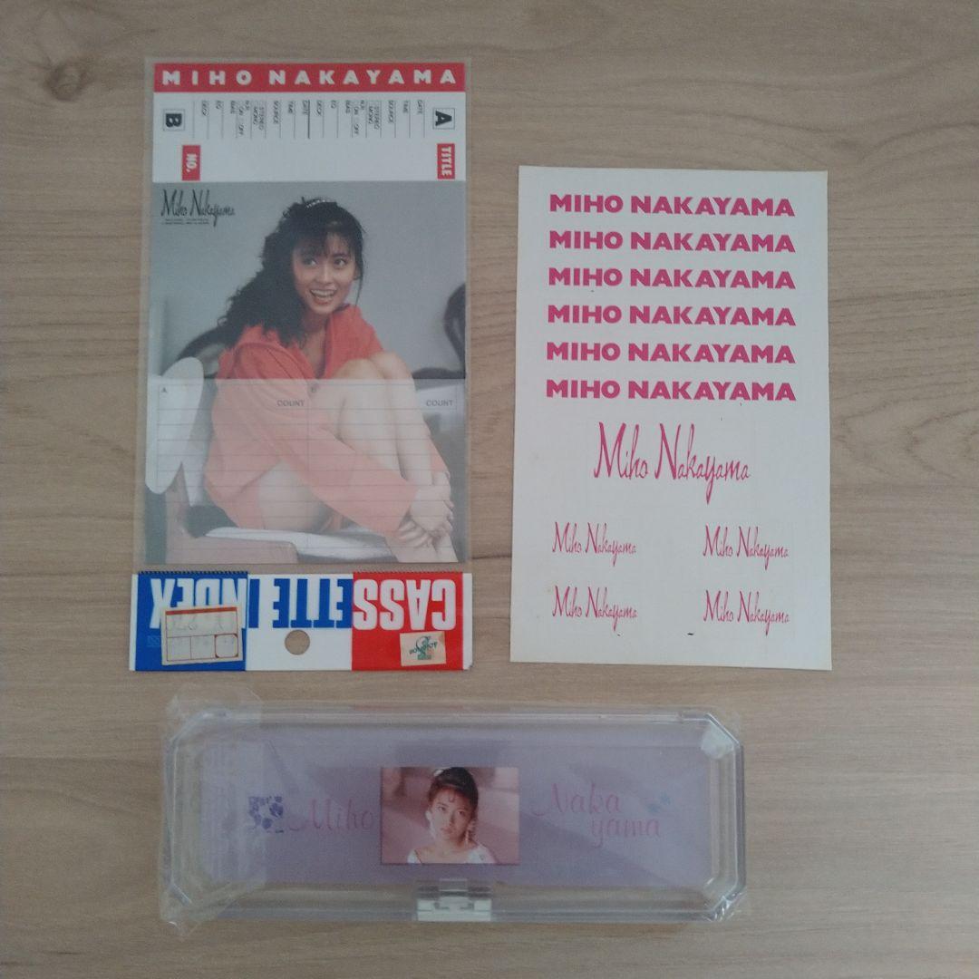 中山美穂　コレクション　1980年代　ラミネートカード　ペンケース etc.