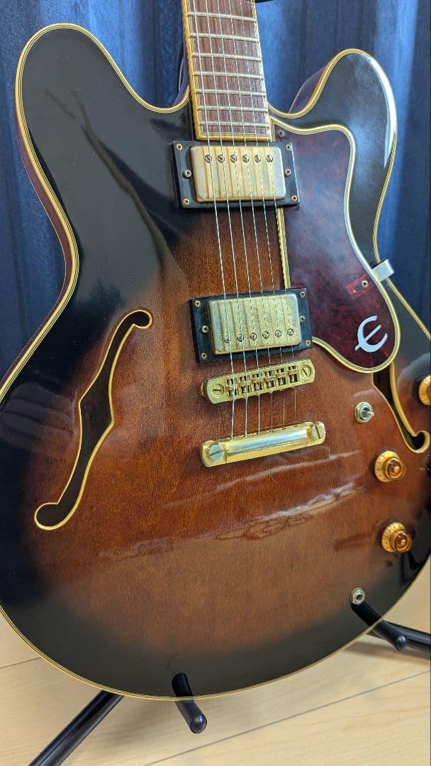 Epiphone SheratonⅡ ビンテージ セミアコ gibsonロゴ