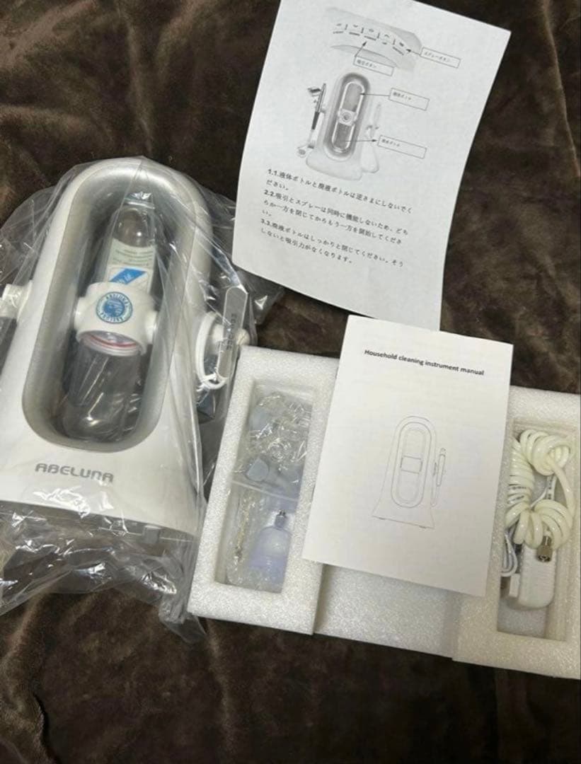 新品未使用　一台二役ハイドラフェイシャル　ハイドロスプラッシュ最高機種^_^