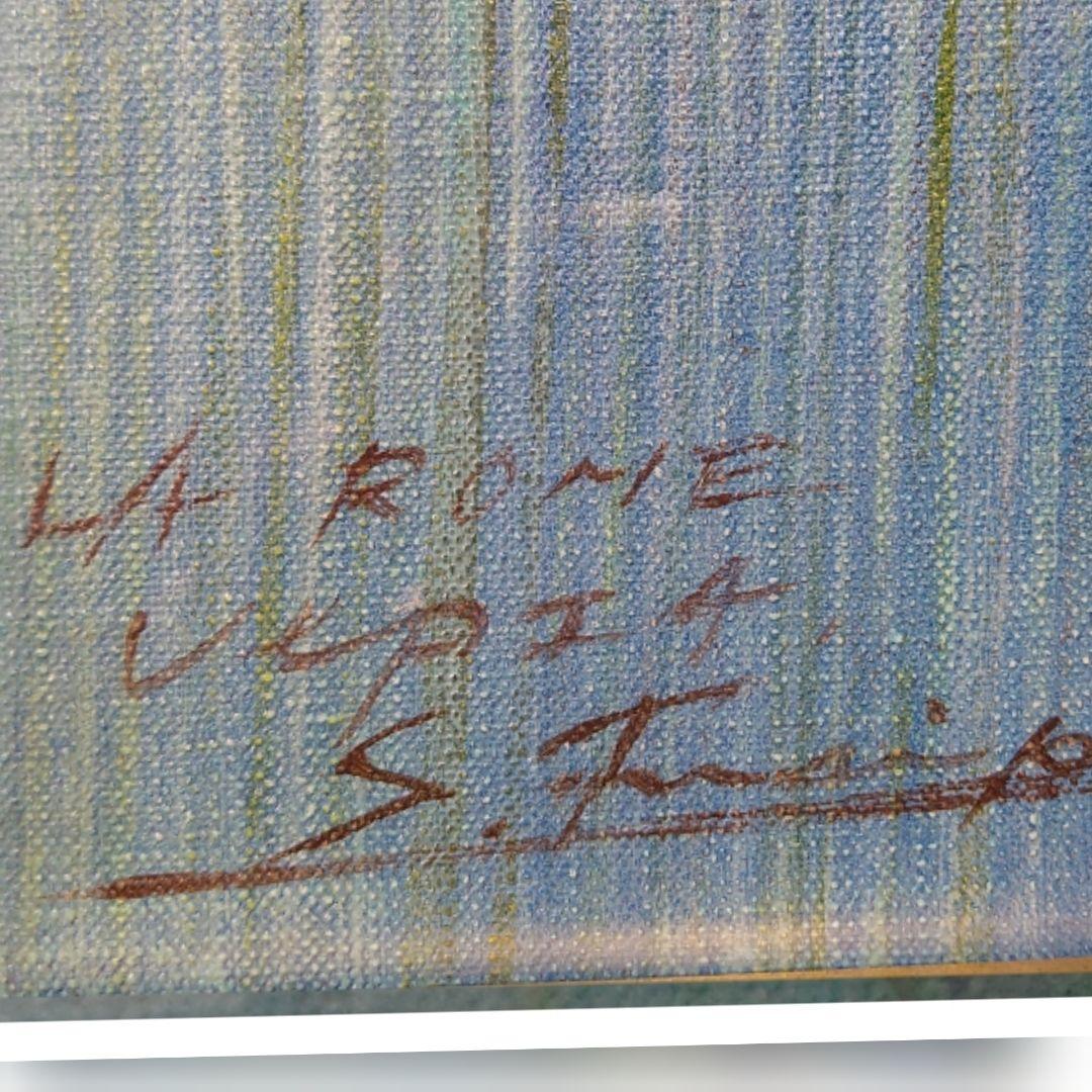 真作保証伏木澄夫【フェルナンダ】油絵美人画額装額縁略歴付自由美術協会金沢美大