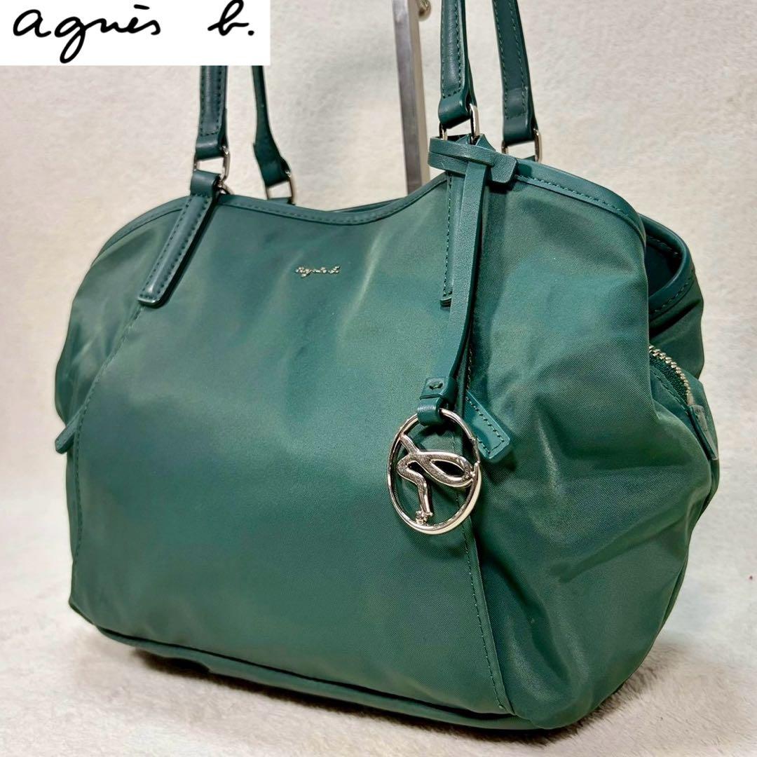 【美品✨】アニエスベー　ナイロン　2way トートバッグ ショルダーバッグ　肩掛