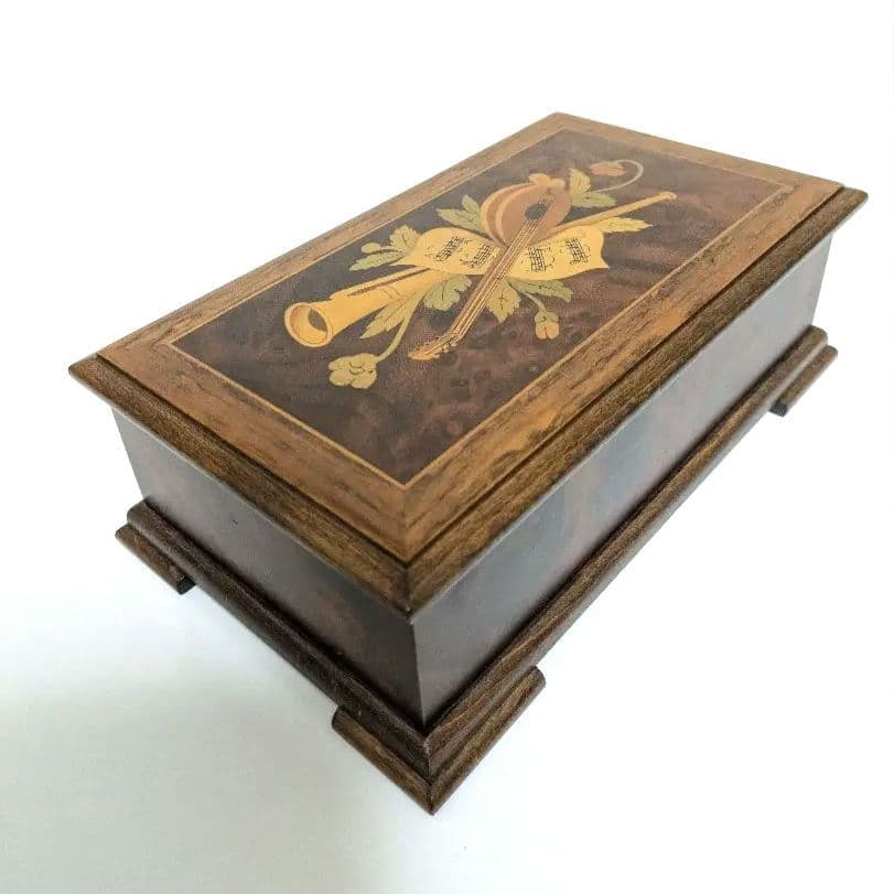 チョコミント リュージュ REUGE 50弁 4曲 スイス製 オルゴール