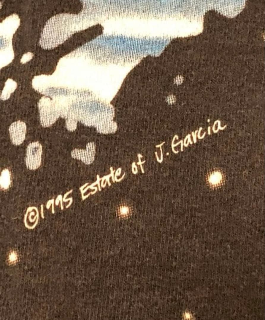 F*7様 95年コピーライト　美品　ブラック　バンドTシャツ　グレイトフル・デッ