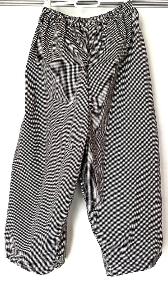 フレンチブリュ別注ORDINARY FITSボールパンツコットンリネンチェック