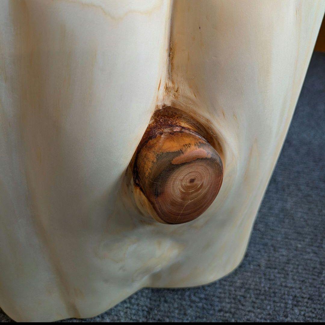 天然ヒバ　切り株　丸太　椅子　スツール　テーブル　高さ約28㎝