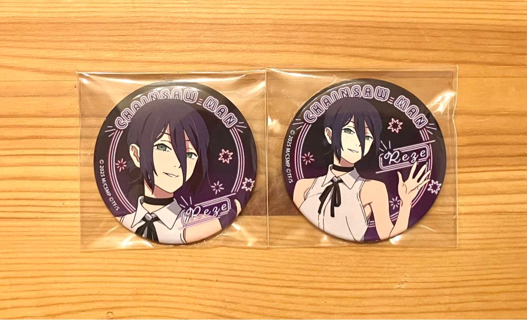 劇場版 チェンソーマン -レゼ篇- キャラバッジコレクション／ネオン　レゼ　2種