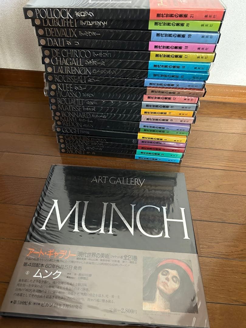 お得　集英社アートギャラリー 現代美術の巨匠シリーズ全21巻