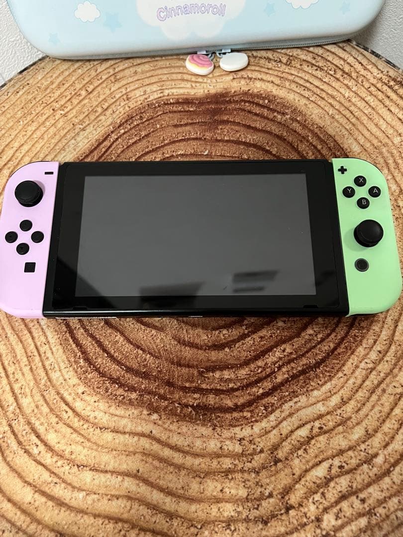 Nintendo Switch ニンテンドースイッチ本体　PPL/GRN箱無し