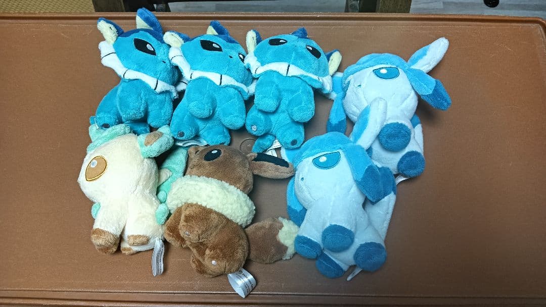 ポケドール ポケモンセンターぬいぐるみ7体セット 3体タグ付き