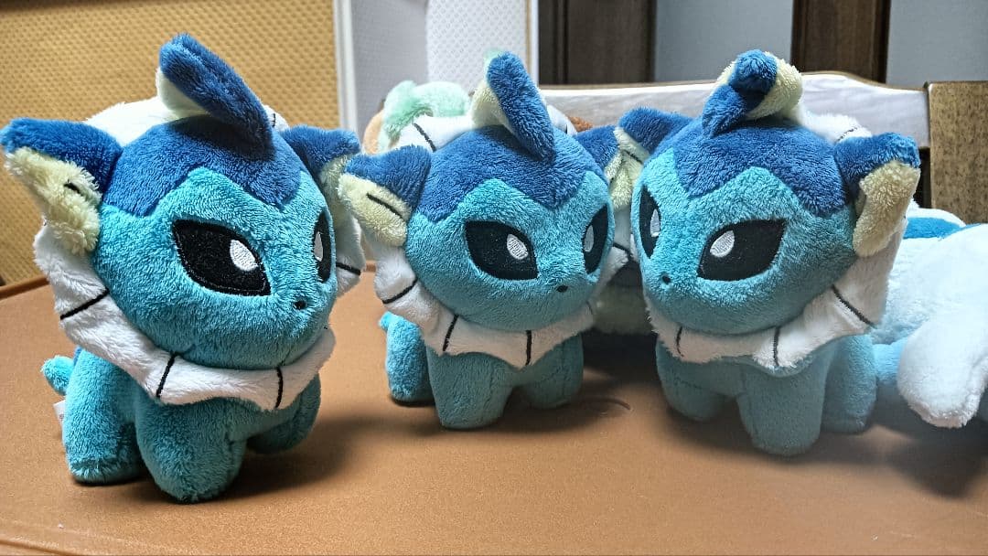 ポケドール ポケモンセンターぬいぐるみ7体セット 3体タグ付き