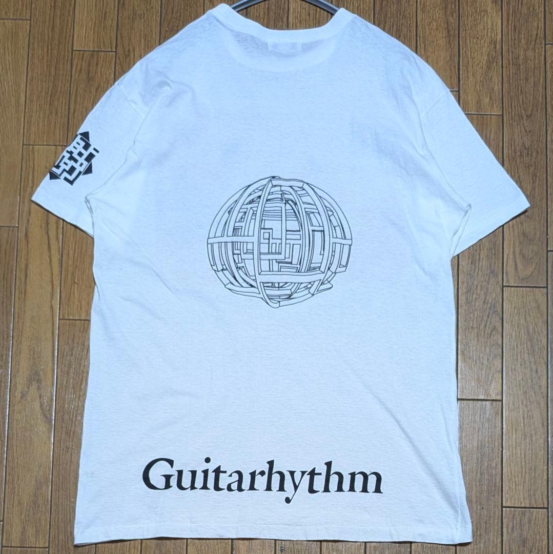 90s　布袋寅泰　Ｔシャツ 半袖Ｔシャツ　GUITARHYTHMⅡ　ホワイト