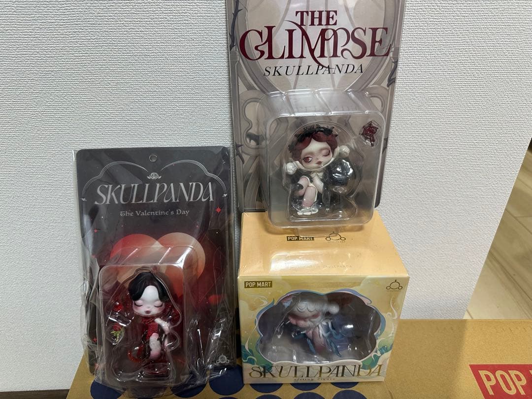 POPMART SKULLPANDA バレンタイン