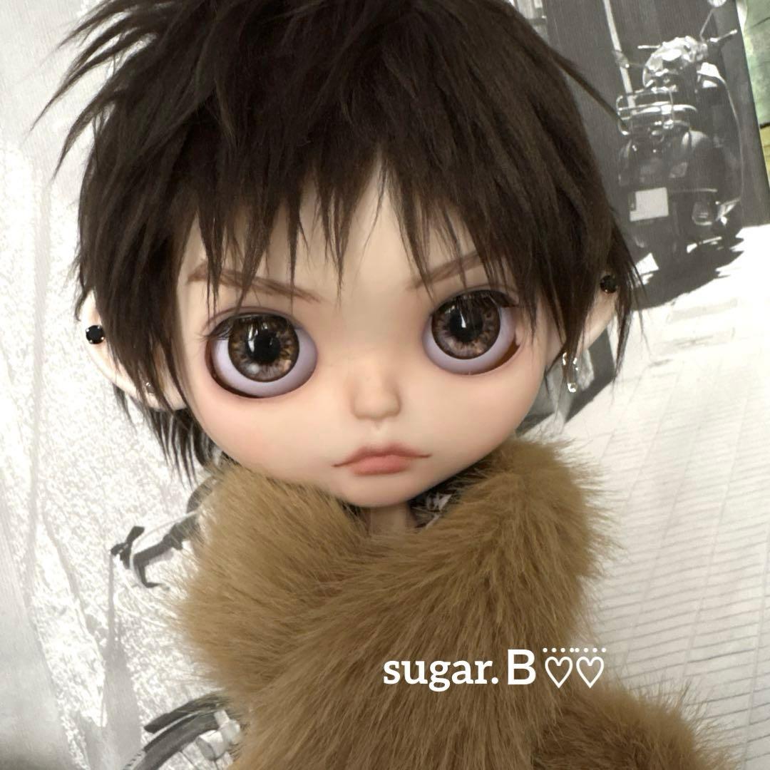 アイシードールカスタム♠男の子♠ダークブラウン♠