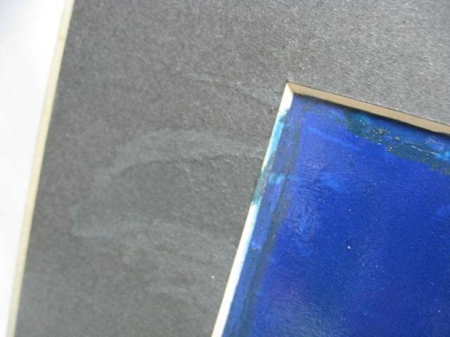 野口一夫　絵画　つかの間を憩う　第7回春日部市美術展覧会　当時物　希少品