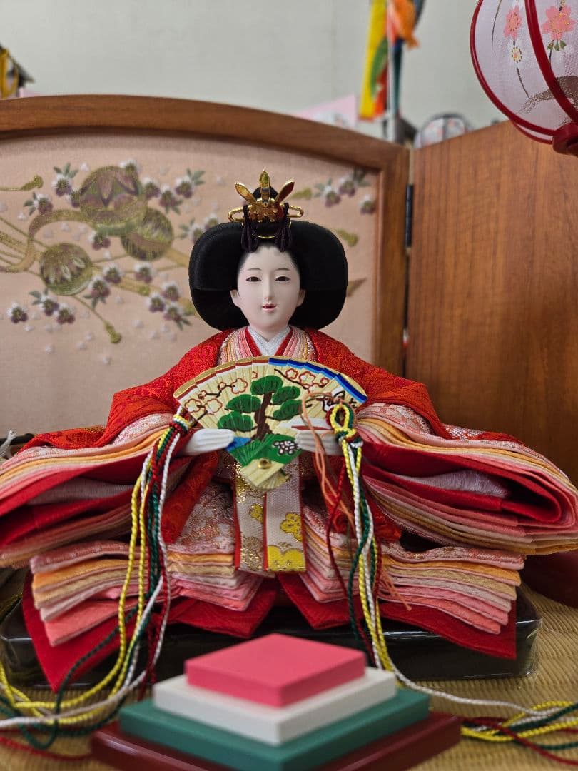 【展示品限り】雛人形 収納飾り　※閉店セール 　6