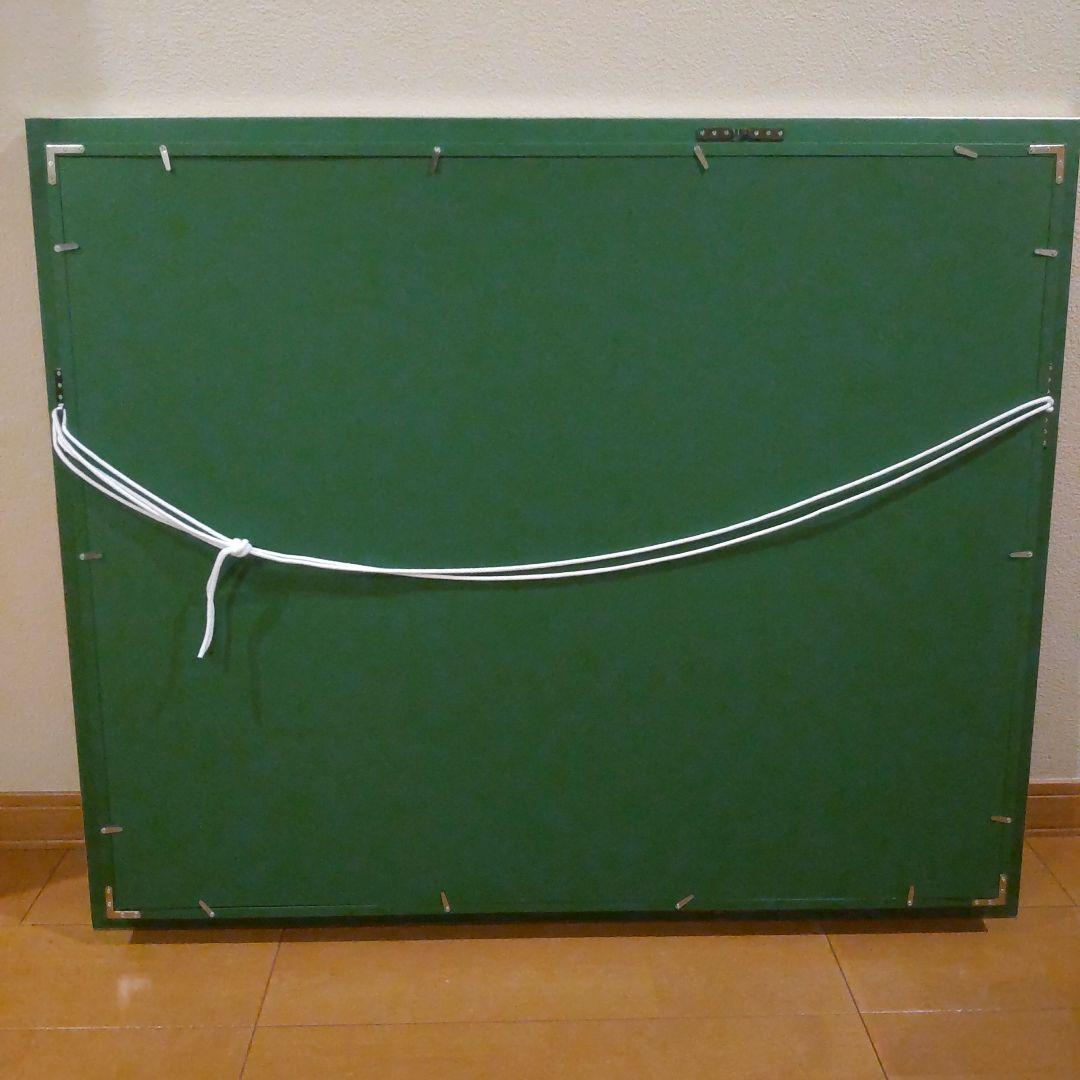 武井清　立山残雪（黒部平）　油彩　F30号