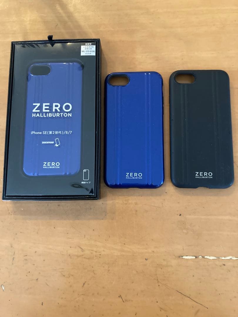 ZERO HALLIBURTON iPhone SE ケース　3個セット