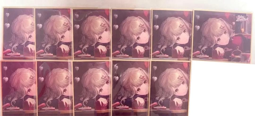 プロセカ 小豆沢こはね バレンタイン 特訓後 色紙 43A 11枚まとめ売り