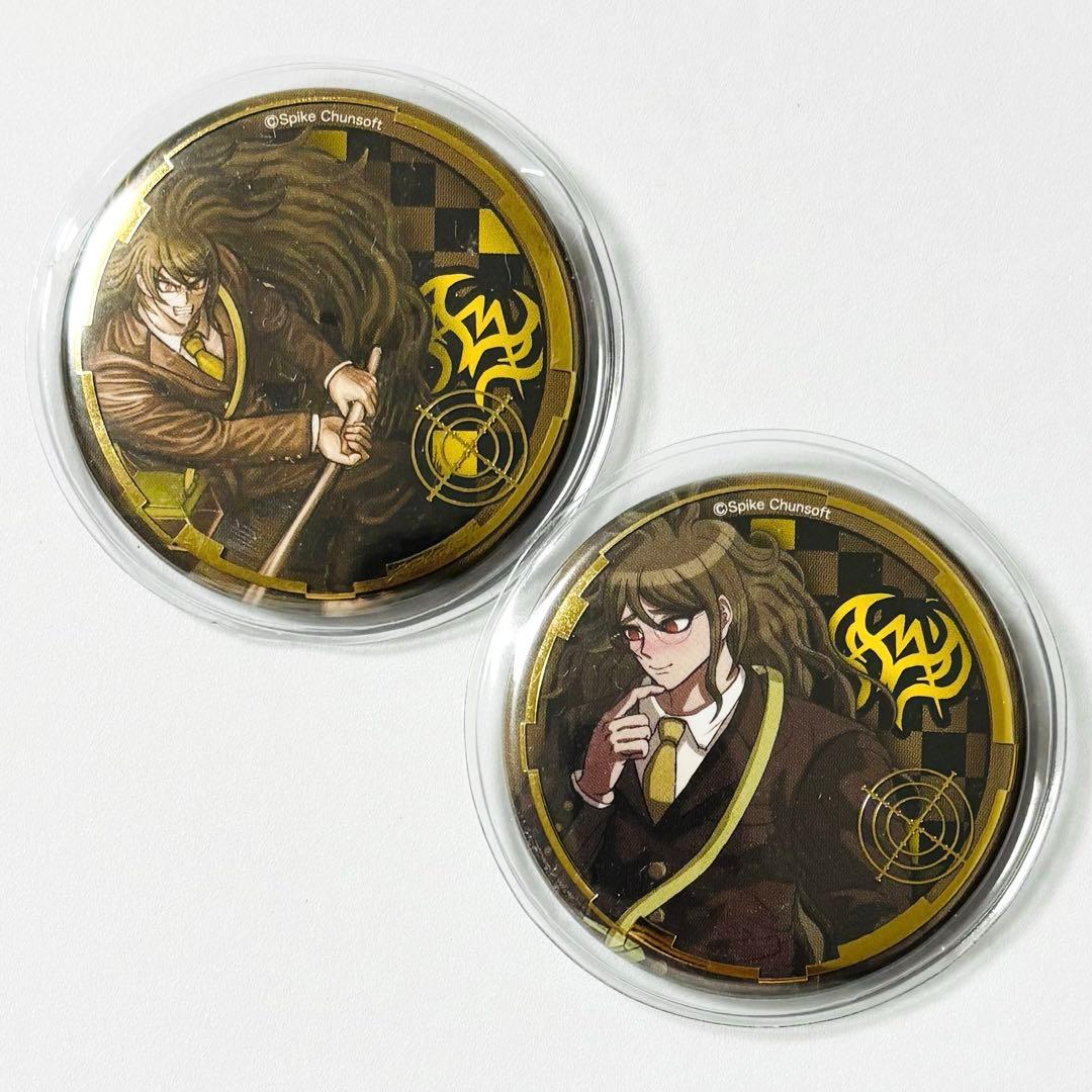 ダンガンロンパ なぞともカフェ 獄原ゴン太 缶バッジ 2種