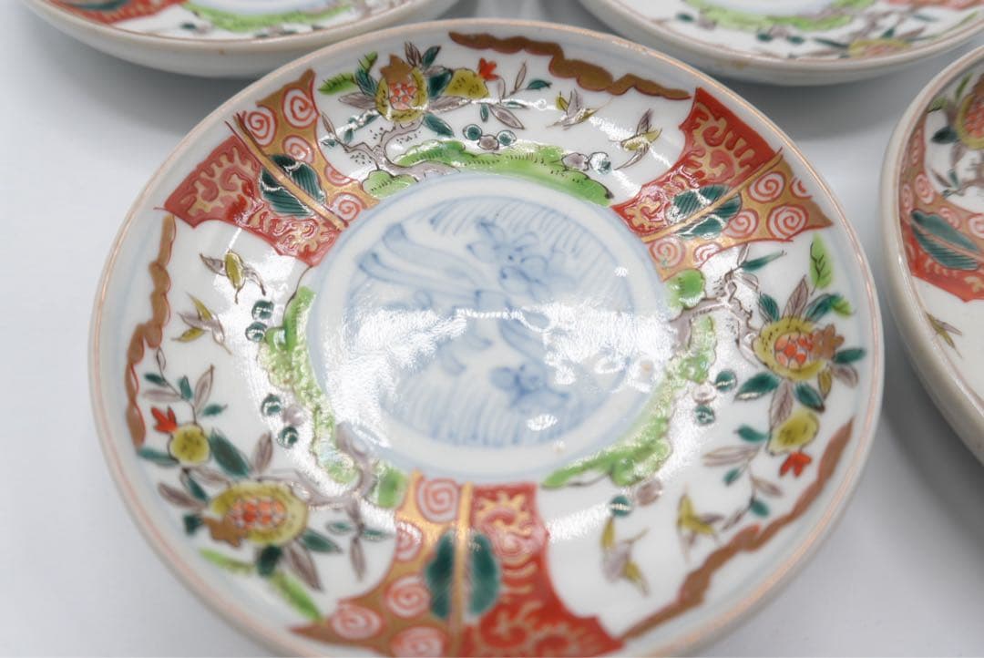 古伊万里皿　明治時期　10枚セット　小皿