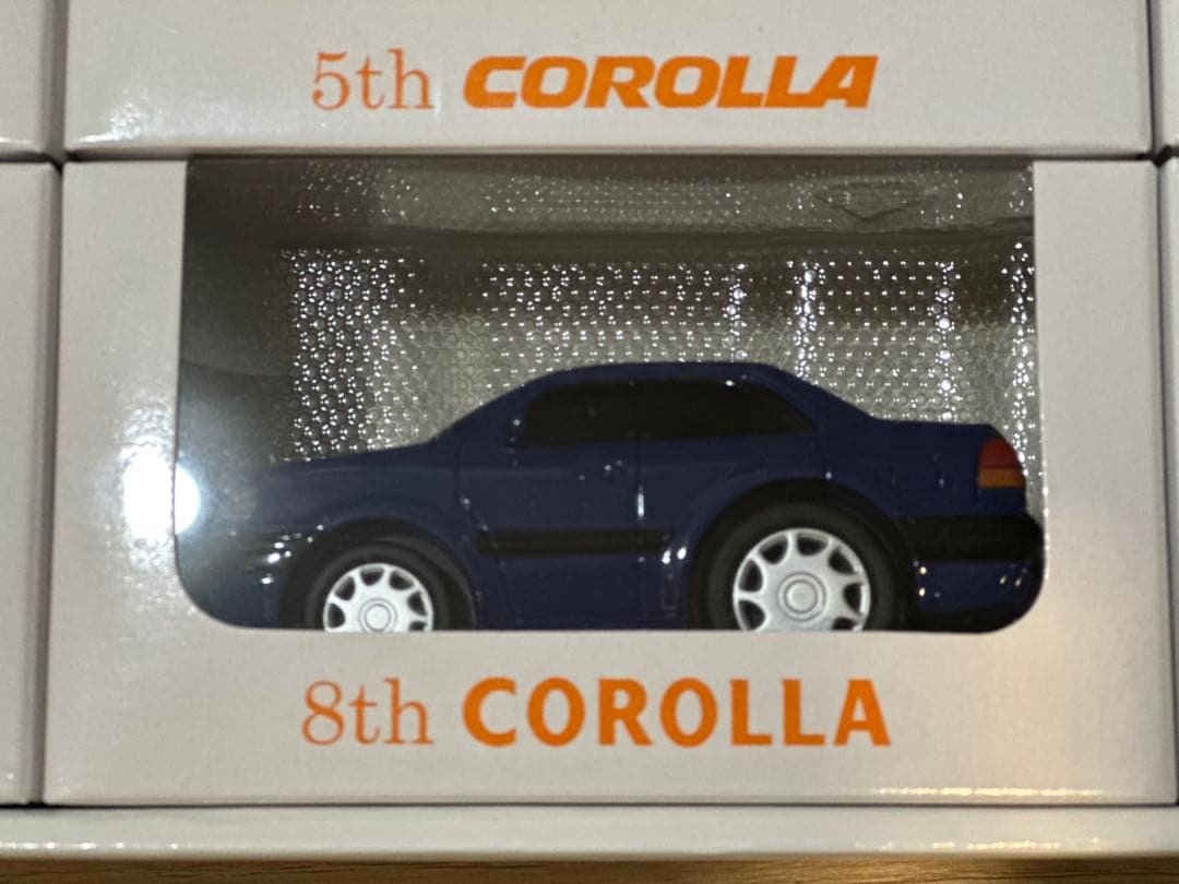 COROLLA 40th Anniversary ミニカーセット
