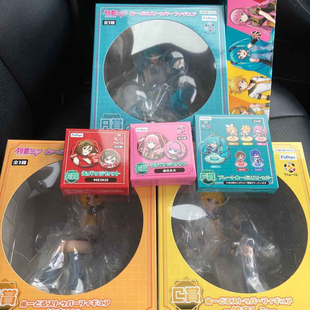 初音ミク　ぬーどるストッパー　フィギュア　セット
