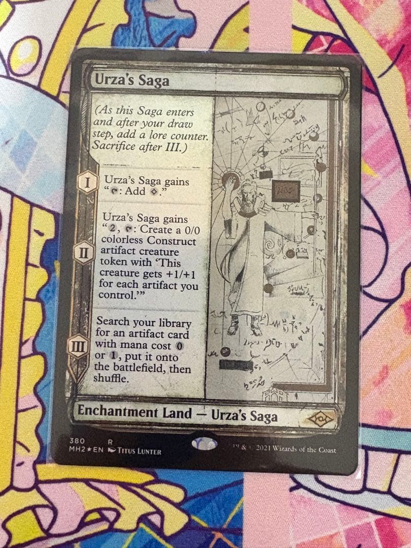 mtg ウルザの物語 英語版 スケッチ foil