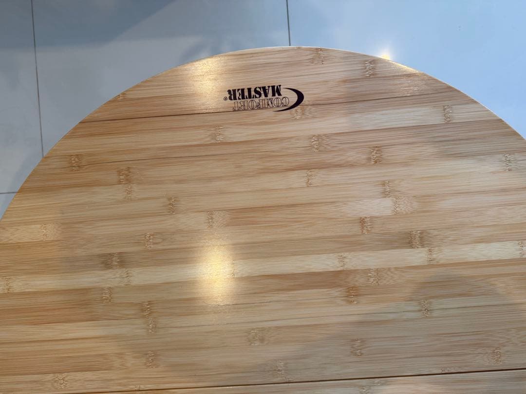 【使用少・廃盤】コールマン　コンフォートマスター　バンブーオーバルテーブル85