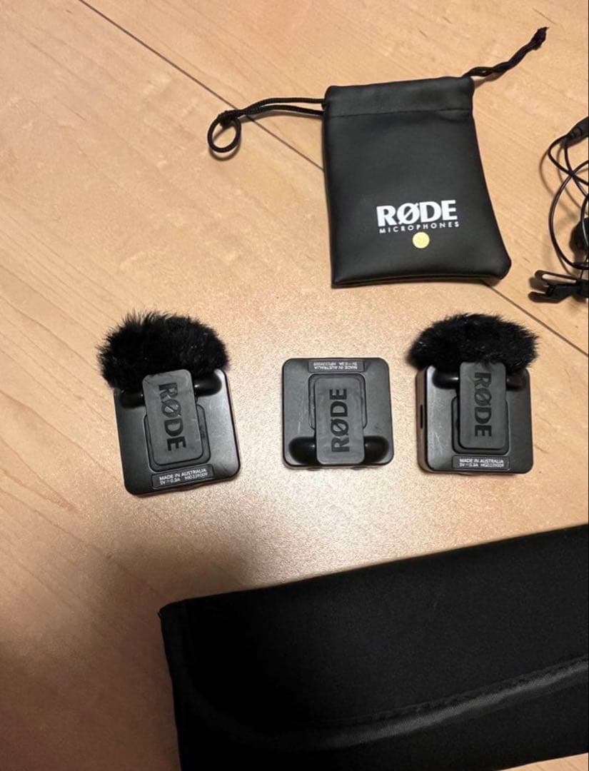 RØDE WIRELESS GO II ワイヤレスマイクシステム完備