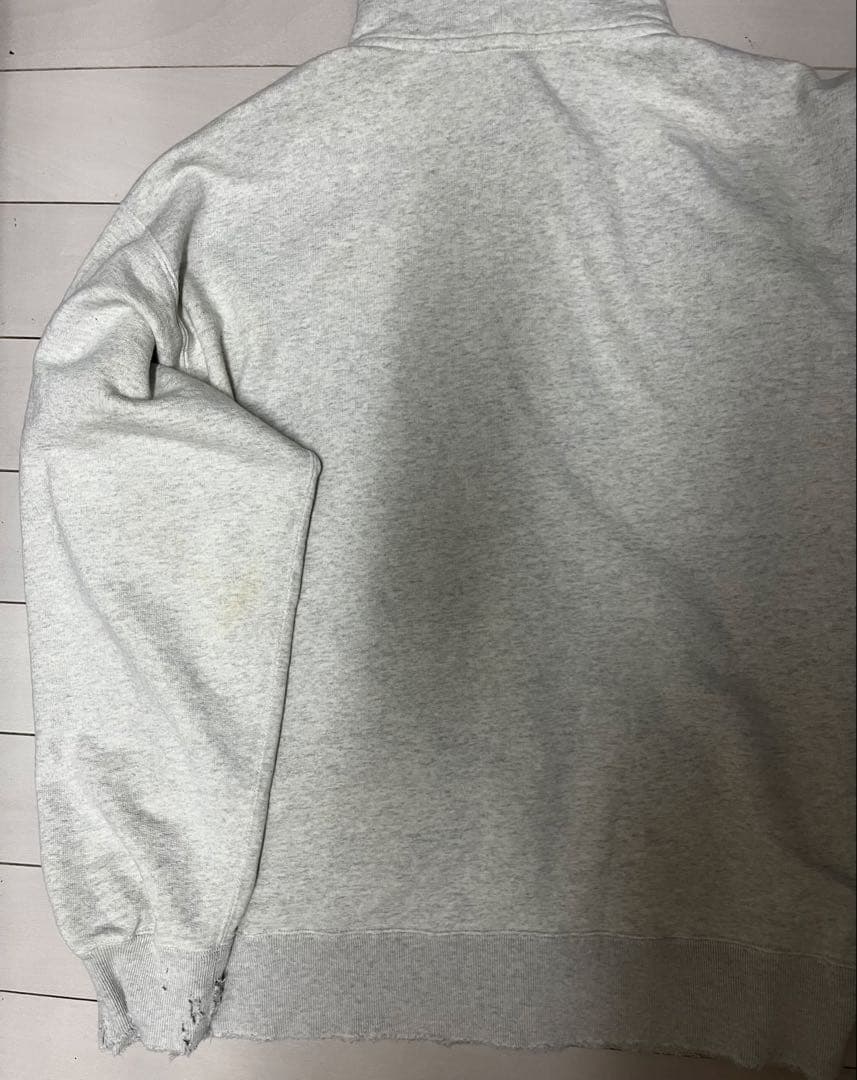 トップス ANCELLM 24AW CRASH ZIP HOODIE size2