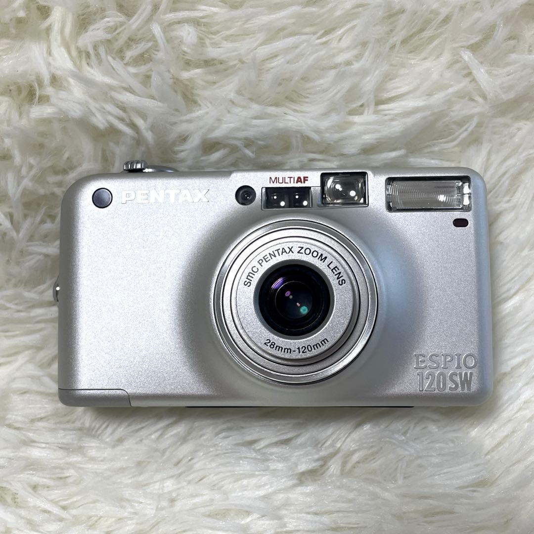 PENTAX コンパクトフィルムカメラ ESPIO 120SW 動作確認済み