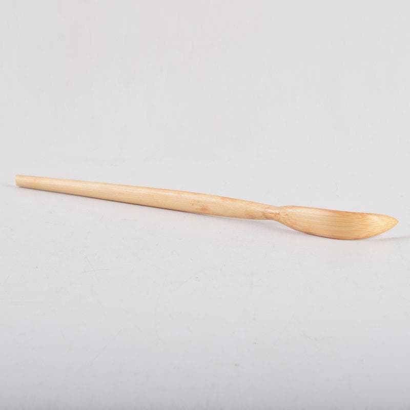 茶道具　茶杓　銘「八千代」　前大徳 横井明堂書付　共筒共箱　V　8763