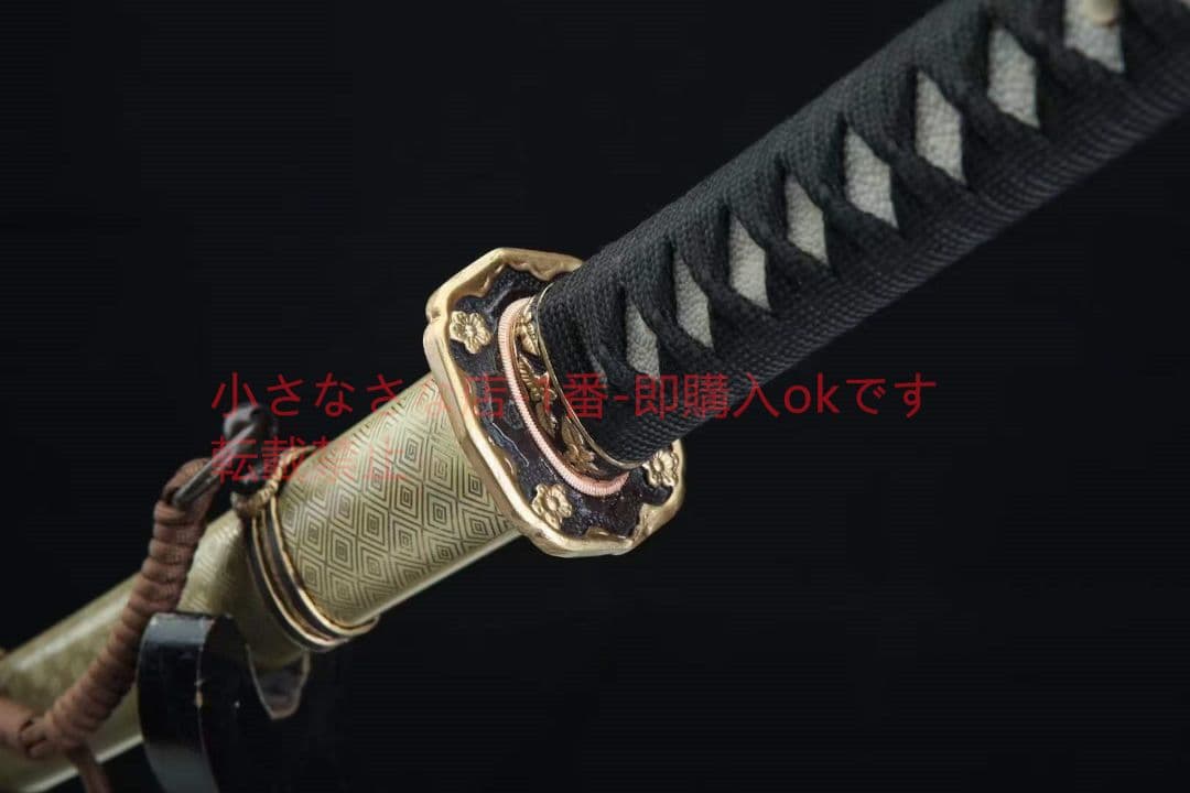 純銅鎏金銀九八指揮刀（黄銅鞘）武具　刀装具　日本刀　模造刀 居合刀