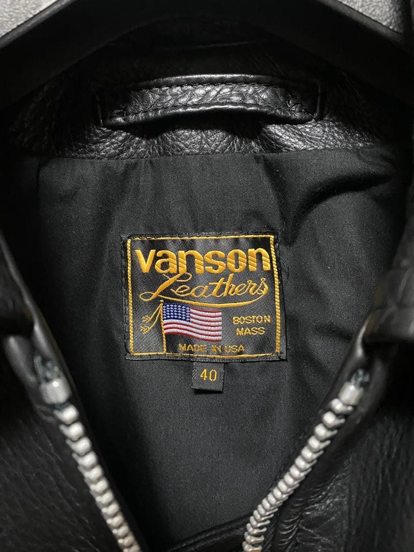 Vansonバンソン 名古屋 エクスプローラー別注 グレインレザー