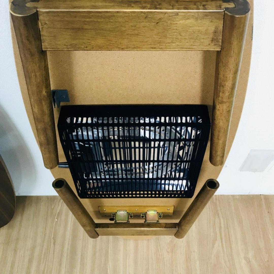 ☆折れ脚楕円形こたつ120WNT☆【アウトレット】