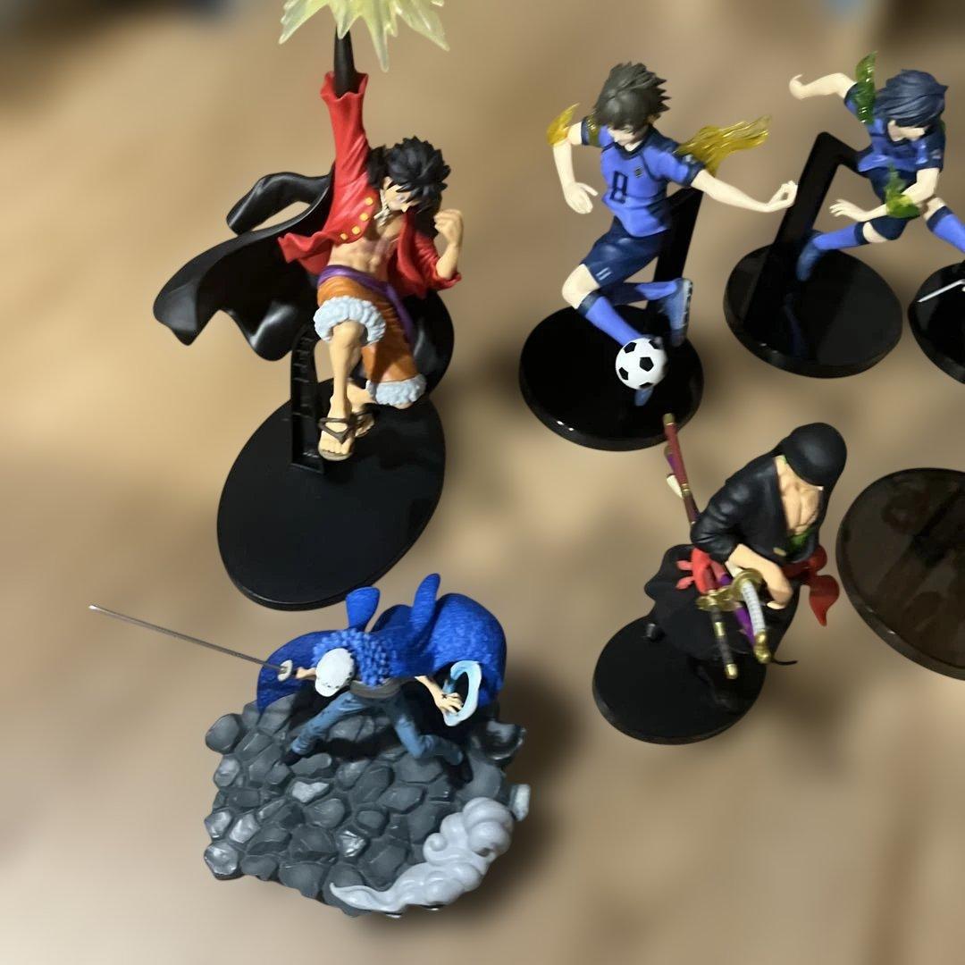 フィギュア14体セット まとめ売り ジャンプ プライズ ブルーロック ワンピース