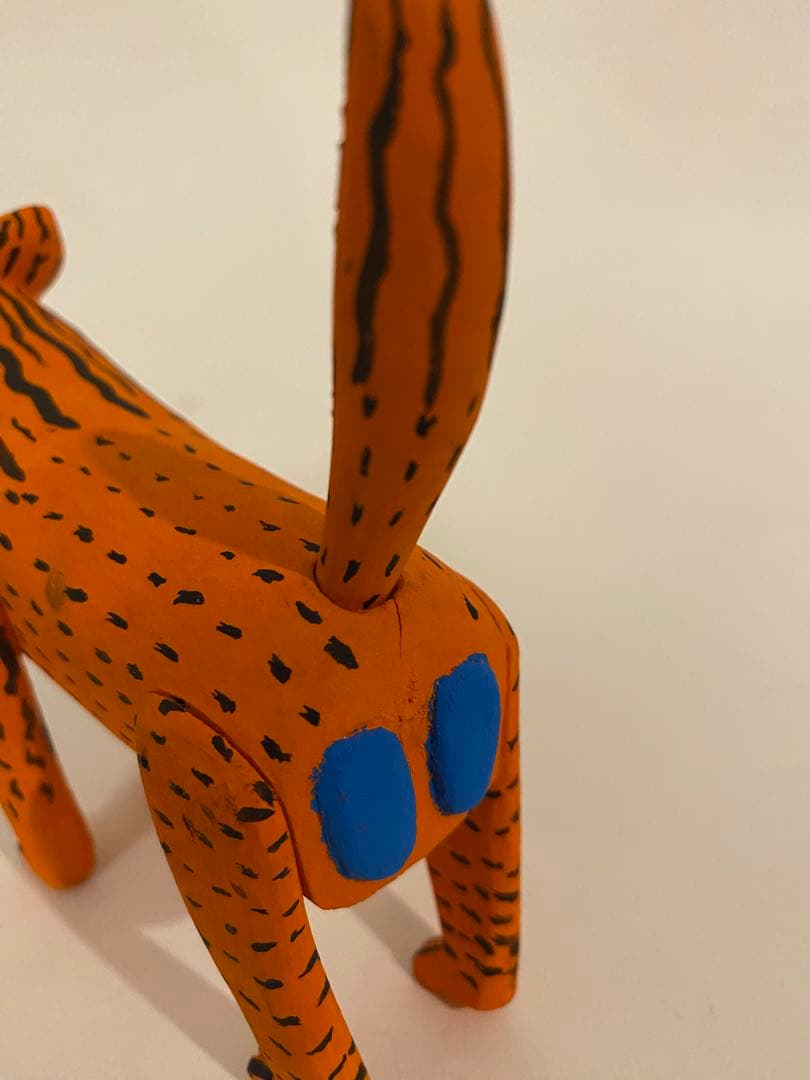 メキシコ工芸品　メキシカンクラフトアート　木彫り人形