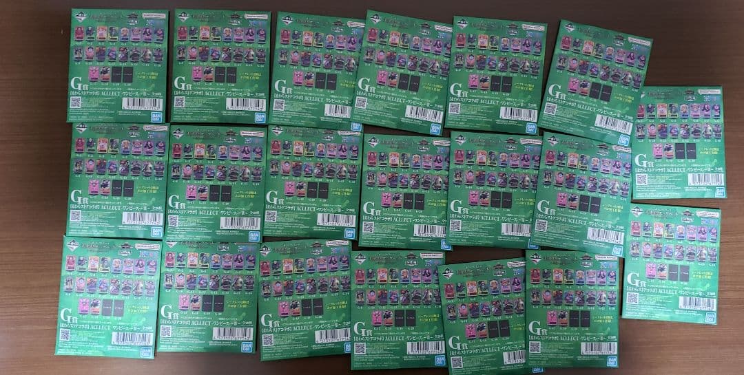 一番くじ ワンピース A賞 B賞 C賞 D賞 E賞 F賞4種コンプラストワン賞