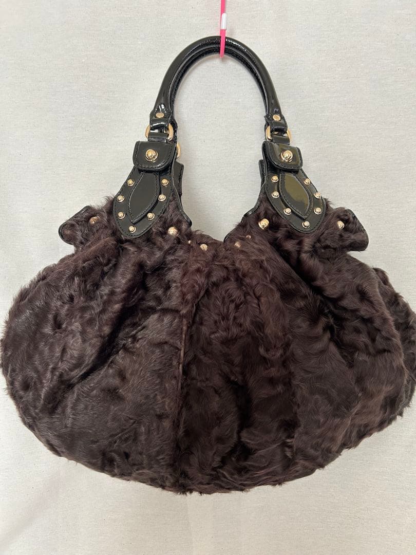 GUCCI ファーバッグ　　保存袋付