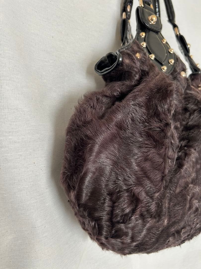 GUCCI ファーバッグ　　保存袋付