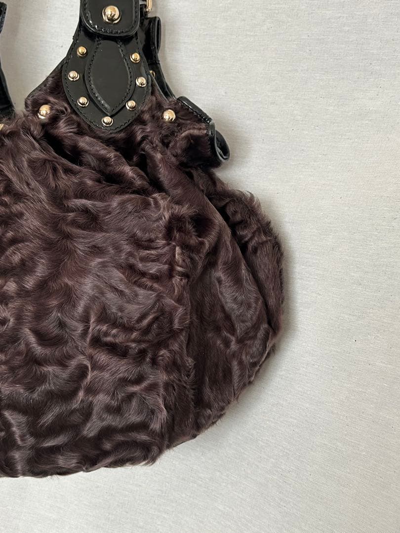 GUCCI ファーバッグ　　保存袋付