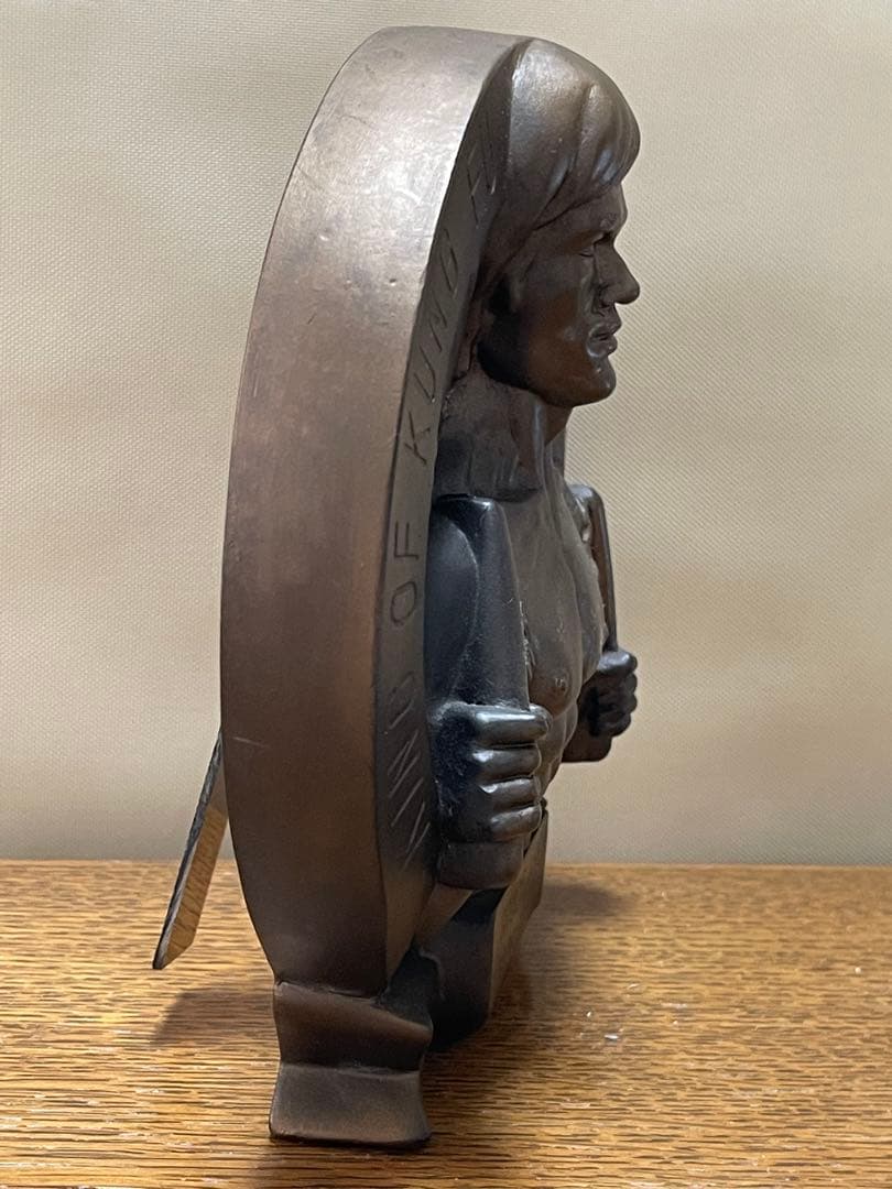 80s ブルース・リー像 Bruce Lee ブロンズ　立体彫刻　記念盾