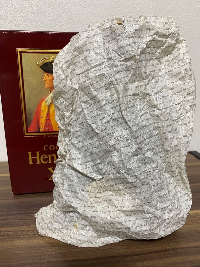 Hennessy XO コニャック グリーンボトル　金キャップ