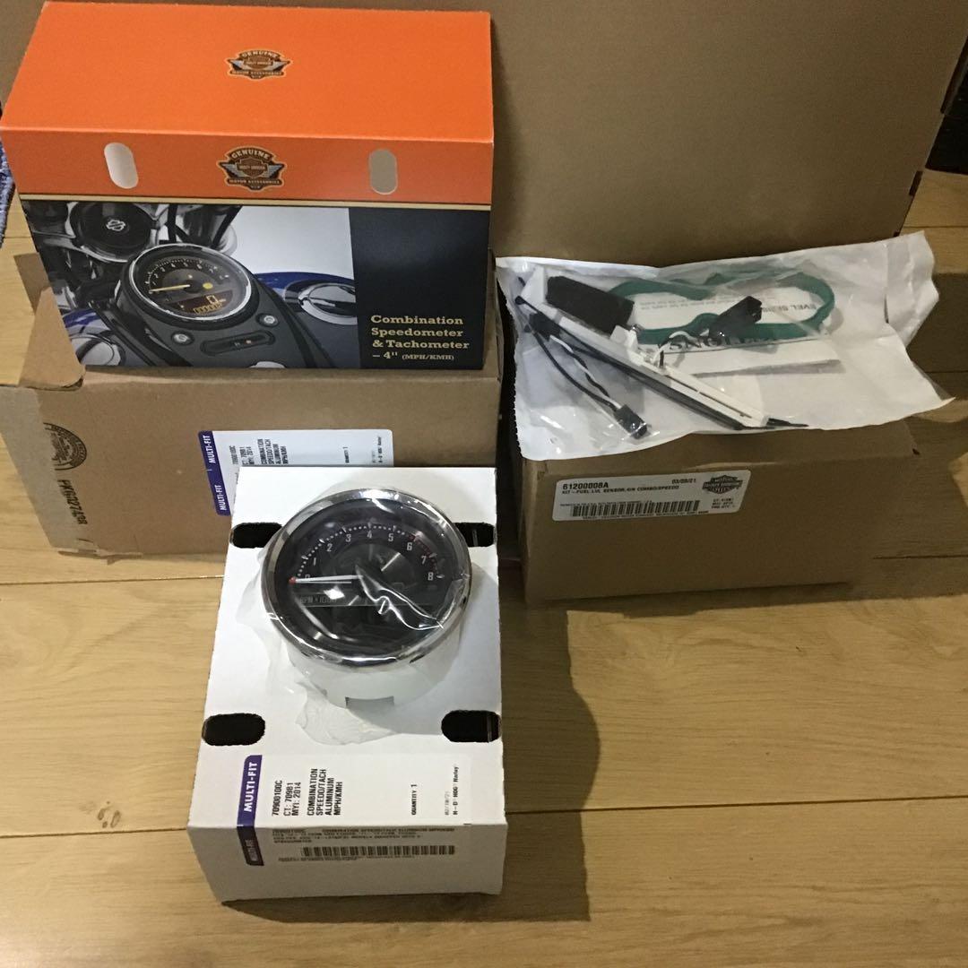 ハーレー純正　コンビネーション・デジタルスピードメーター&アナログタコメーター