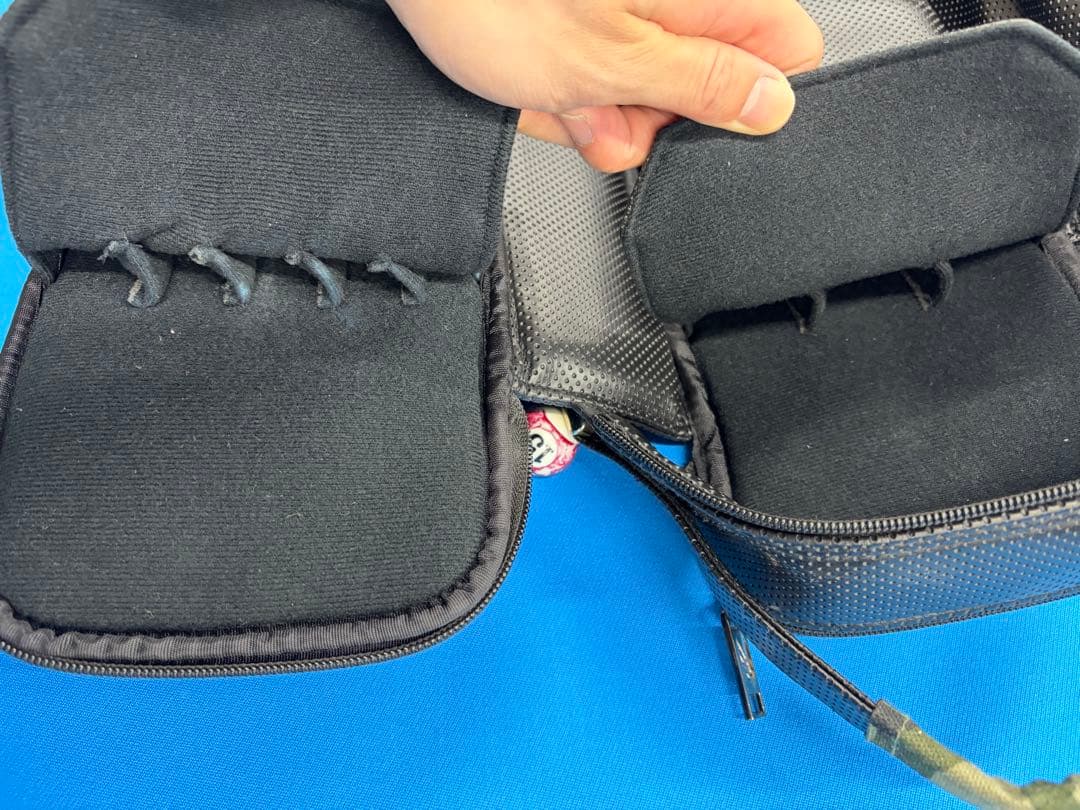 【中古美品】キューケース ZAN ATHLEISUREブラック 迷彩 3B5S