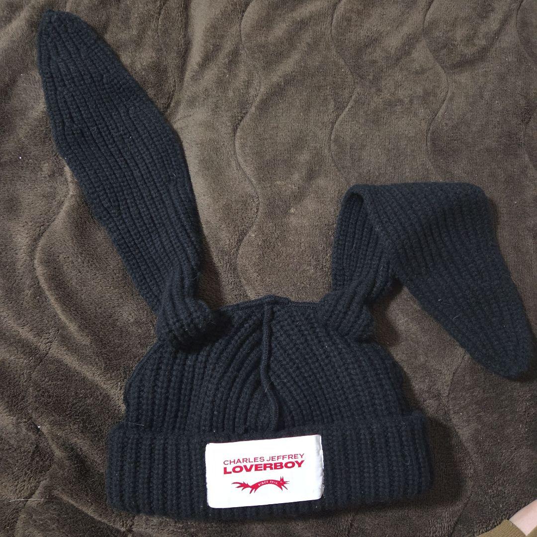 CHARLES JEFFREY LOVERBOY ウサギ耳ニット帽