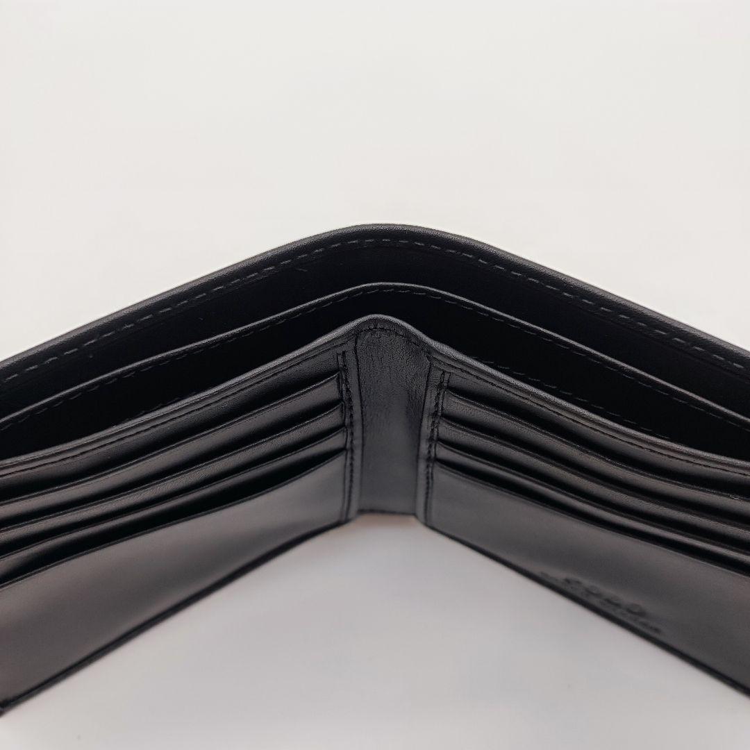 早い者勝ち 大人気 ポロベア 財布 二つ折り 黒