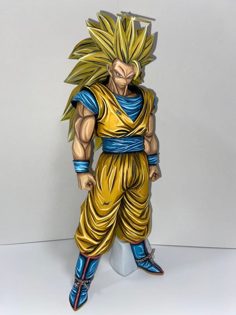 グランディスタ ネロ 超サイヤ人3 孫悟空 二次元彩色リペイント