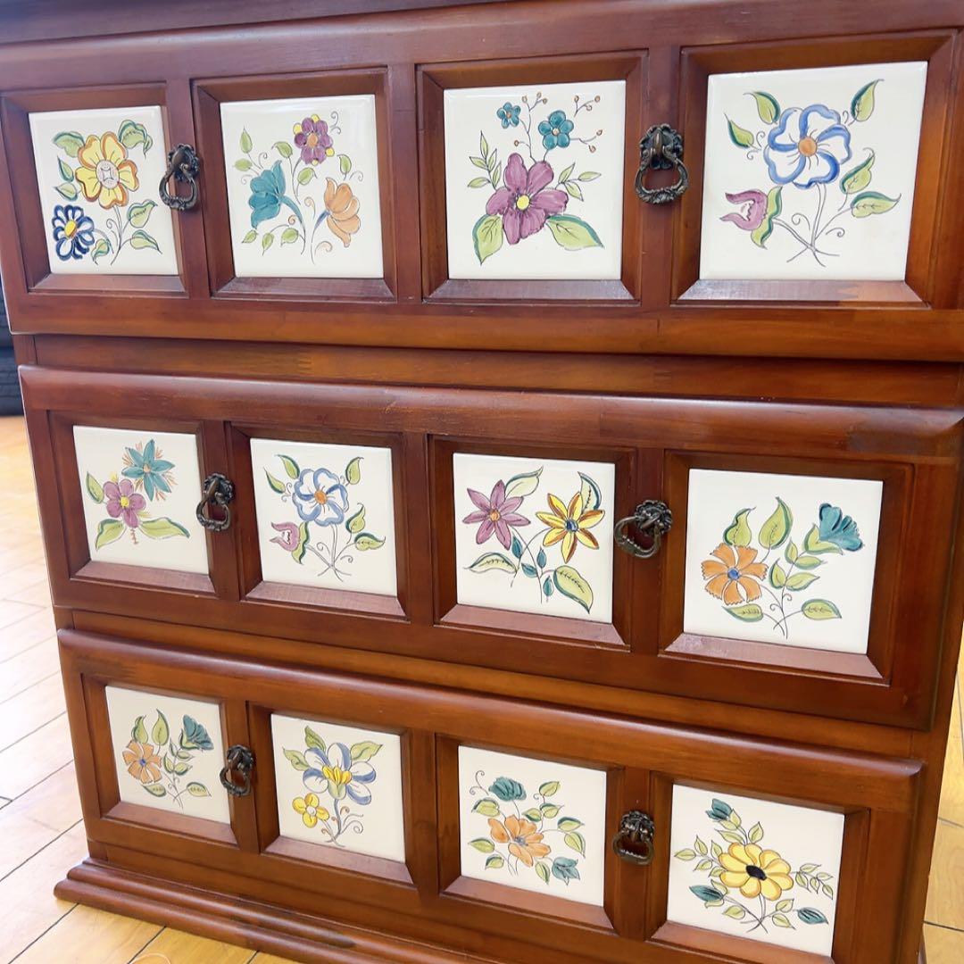 10ADM001 アクタス バレンシア スペイン製 家具 箪笥 タンス タイル