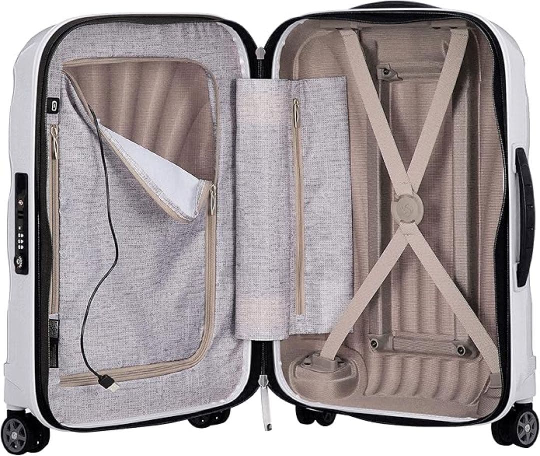 [サムソナイト] スーツケース キャリーケース 機内持ち込み可 オフホワイト